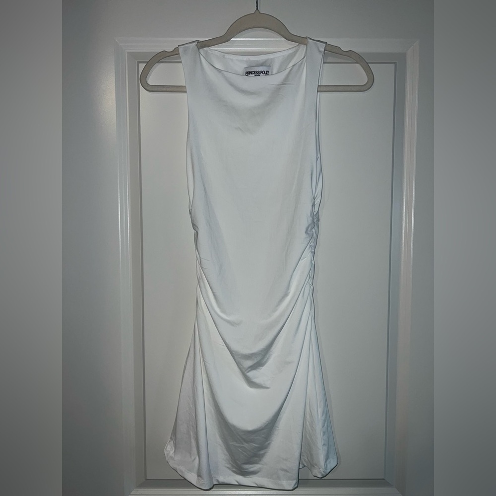 Princess Polly Eklund Mini Dress White - Picture 5 of 9
